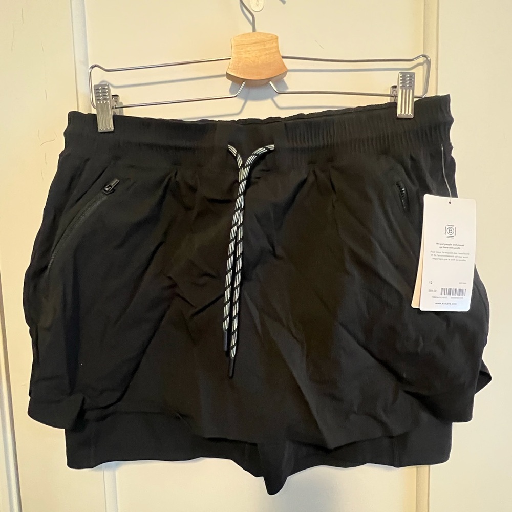 Athleta Black Athletic Shorts
